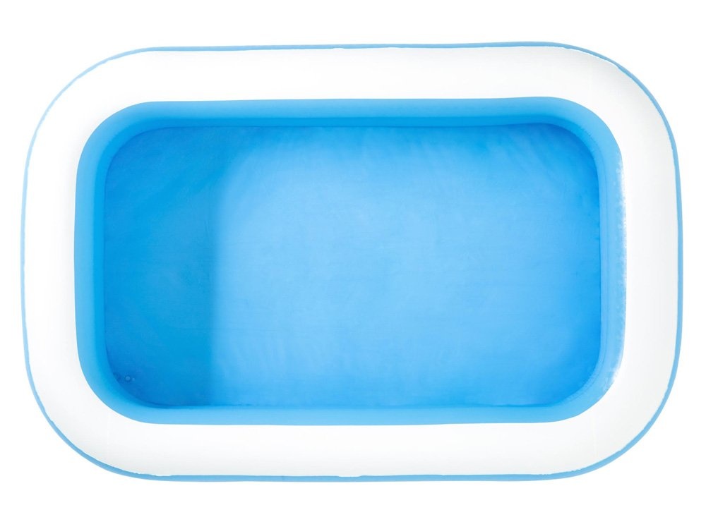 Opblaas zwembad - Bestway - 262x175x51 cm - blauw wit