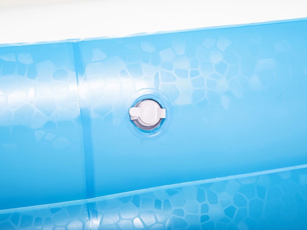 Opblaas zwembad - Bestway - 262x175x51 cm - blauw wit