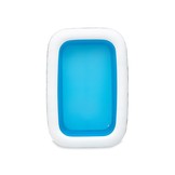 Opblaas zwembad - Bestway - 229x152x56 cm - blauw met bloemen