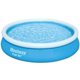 Bestway zwembad - opblaas zwembad - rond - 366 x 76 cm - blauw