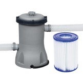 Bestway zwembad - Power Steel - 427x250x100cm - stenen muur