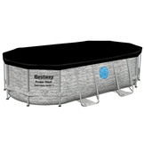 Bestway zwembad - Power Steel - 427x250x100cm - stenen muur