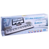 Keyboard piano - 61 toetsen - 200 klanken - 84x30 cm - zwart