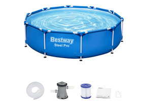 Bestway zwembad - Steel Pro - opzetzwembad - 305x76cm - blauw