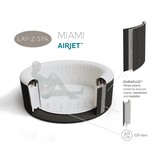 Opblaasbare jacuzzi - Bestway Lay-Z-Spa - Miami - ⌀ 180x66 cm