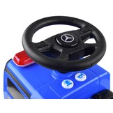 Loopauto - 1 jaar - Mercedes - 62x27,5x44 cm - politie - blauw