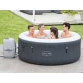 Opblaasbare jacuzzi - Bestway Lay-Z-Spa Bali - LED - grijs