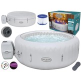 Opblaasbare jacuzzi - Bestway Lay-Z-Spa Paris - LED - wit