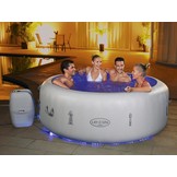 Opblaasbare jacuzzi - Bestway Lay-Z-Spa Paris - LED - wit