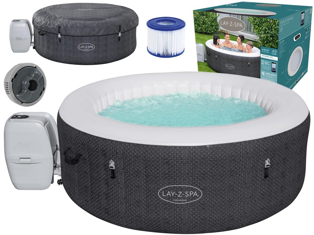 Opblaasbare jacuzzi - Bestway Lay-Z-Spa - Havana - ⌀ 180x66 cm