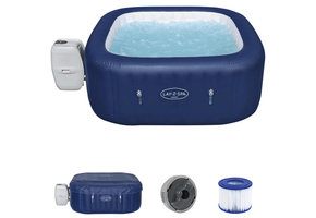 Opblaasbare jacuzzi - Bestway Lay-Z-Spa - 4-6 personen - blauw