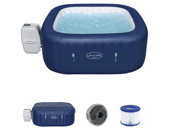Opblaasbare jacuzzi - Bestway Lay-Z-Spa - 4-6 personen - blauw