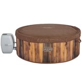 Opblaasbare jacuzzi - Bestway Lay-Z-Spa - 180x66 cm - houtlook