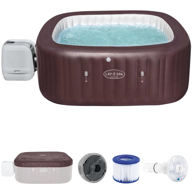 Opblaasbare jacuzzi - Bestway Lay-Z-Spa - Maldives - 7 personen