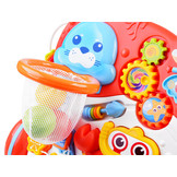 Loopwagen baby - baby walker en activiteitentafel - rood