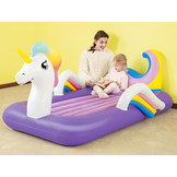 Bestway - Luchtbed - opblaasbed - 196x104x84 cm - unicorn