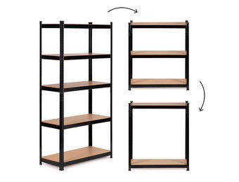 Stellingkast - met universele rekplaten - tot 150 kg per plank