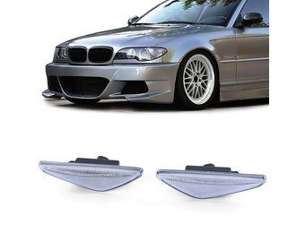 LED-zijknipperlichten - BMW 3 Serie E46 03-07 - Wit - Links en rechts