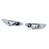 Zijknipperlichten geschikt voor BMW 1er E81 E87 04-12 - Wit - Met E-keurmerk