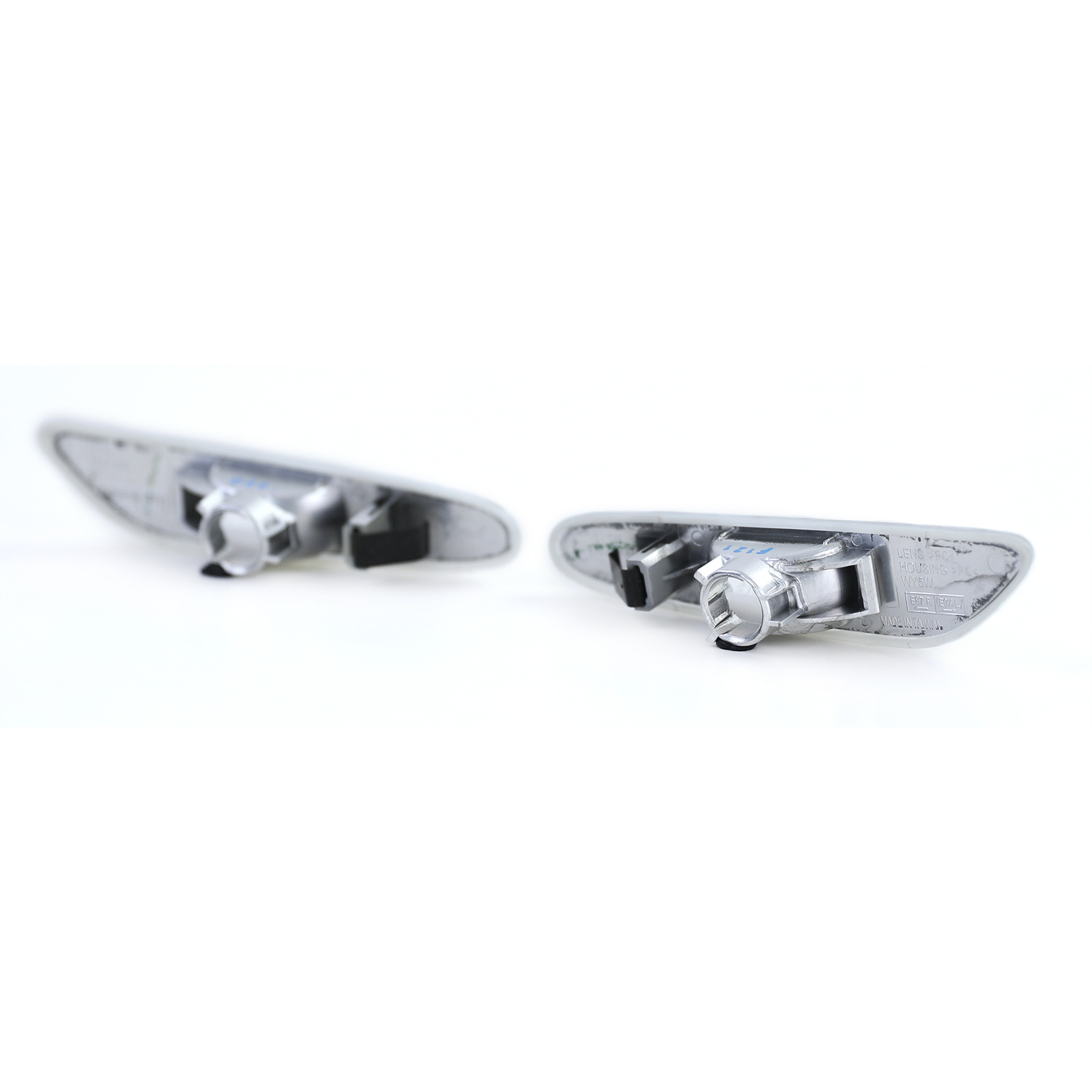 Zijknipperlichten geschikt voor BMW 1er E81 E87 04-12 - Wit - Met E-keurmerk