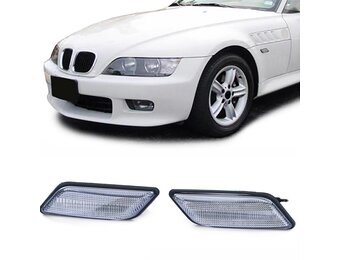 LED-zijknipperlichten - BMW Z3 94-02 - Wit - E-keur - Plug&Play - CAN-bus comp