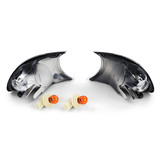 Knipperlichten - BMW 3 Serie E46 Coupe Cabrio 98-01 - zwart smoke - kristallen optiek