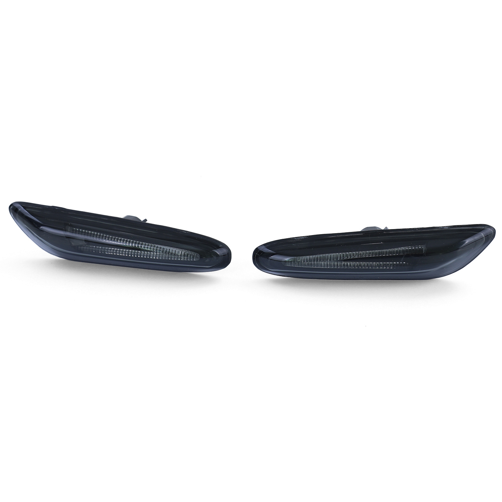 LED-zijknipperlichten - BMW E81 E82 E87 E88 E92 E93 X1 E84 - Rook/Zwart - Registratievrij