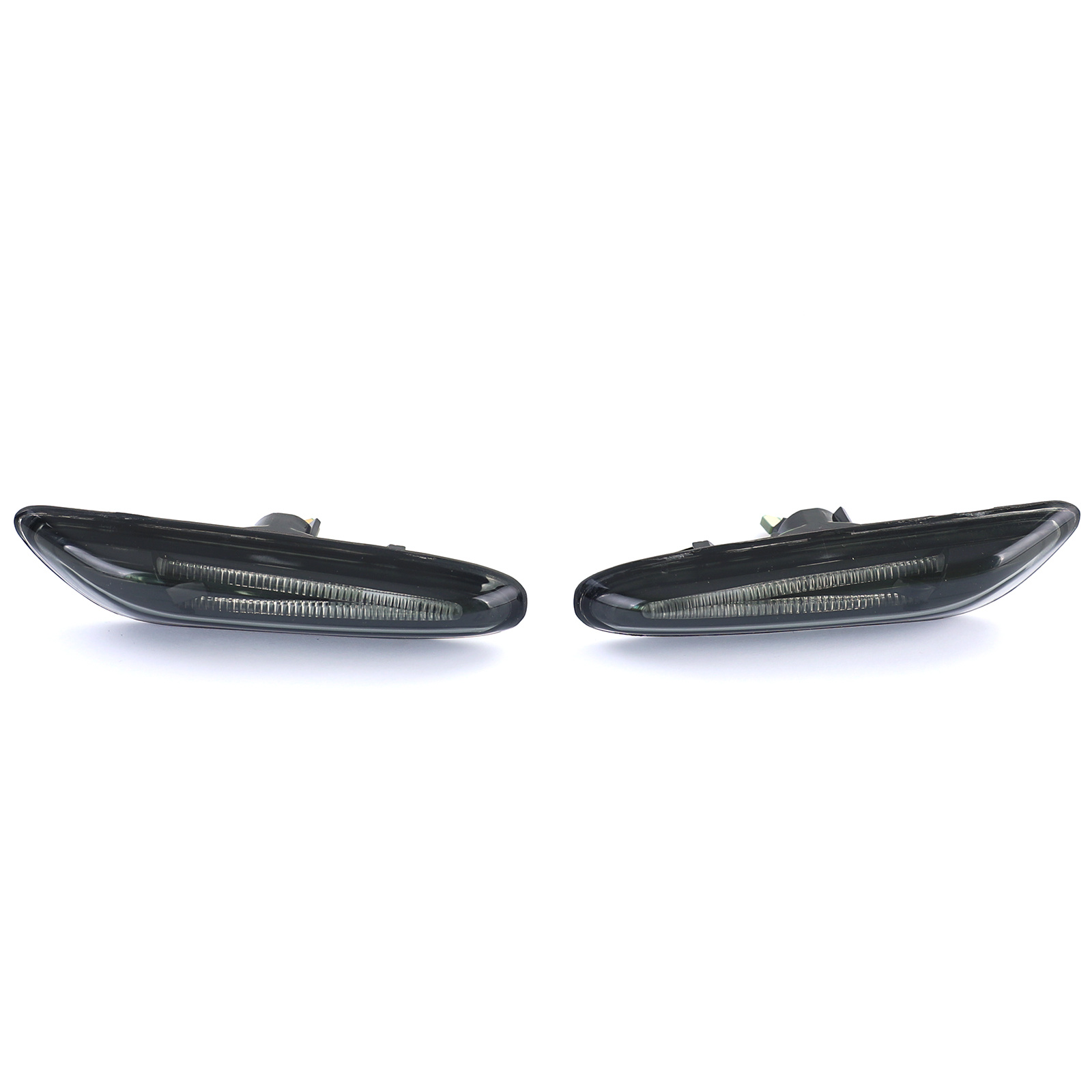 LED-zijknipperlichten - BMW E81 E82 E87 E88 E92 E93 X1 E84 - Rook/Zwart - Registratievrij