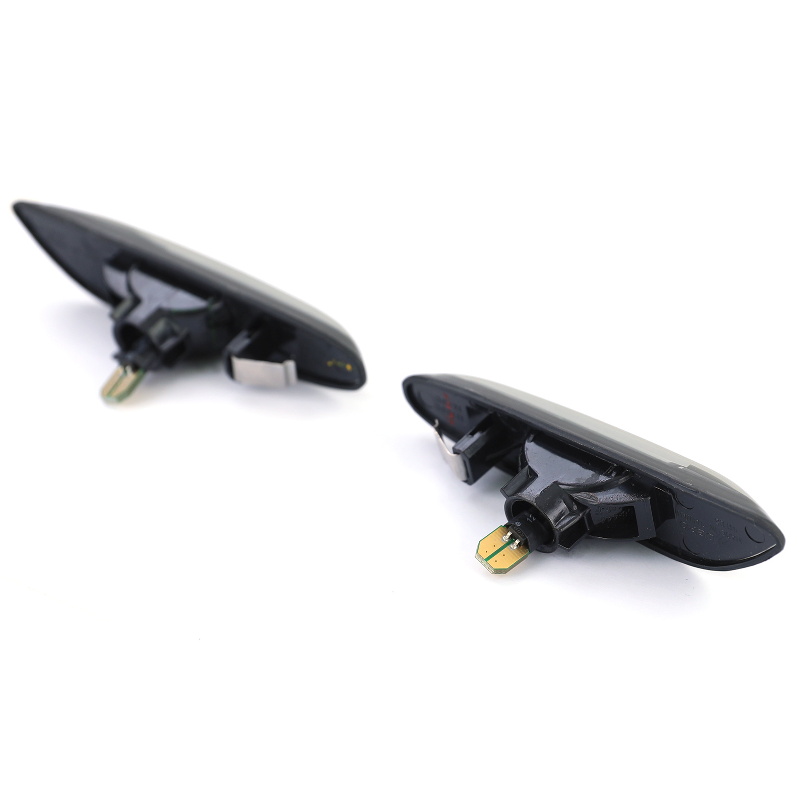 LED-zijknipperlichten geschikt voor BMW E81 E82 E87 E88 E92 E93 X1 E84 - Rook/Zwart - Registratievrij