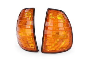 Knipperlichten geschikt voor Mercedes 123 W123 C123 S123 - Oranje - OEM kwaliteit
