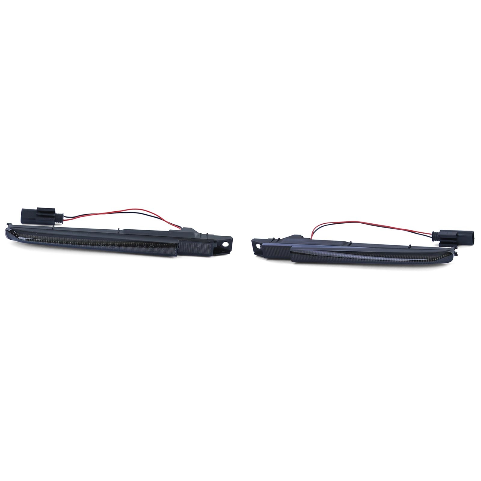 LED zijknipperlicht geschikt voor BMW 1 Serie M Coupe E82 M5 F10 X5M E70 X6M E71 - ZWARTE ROOK - Plug & Play