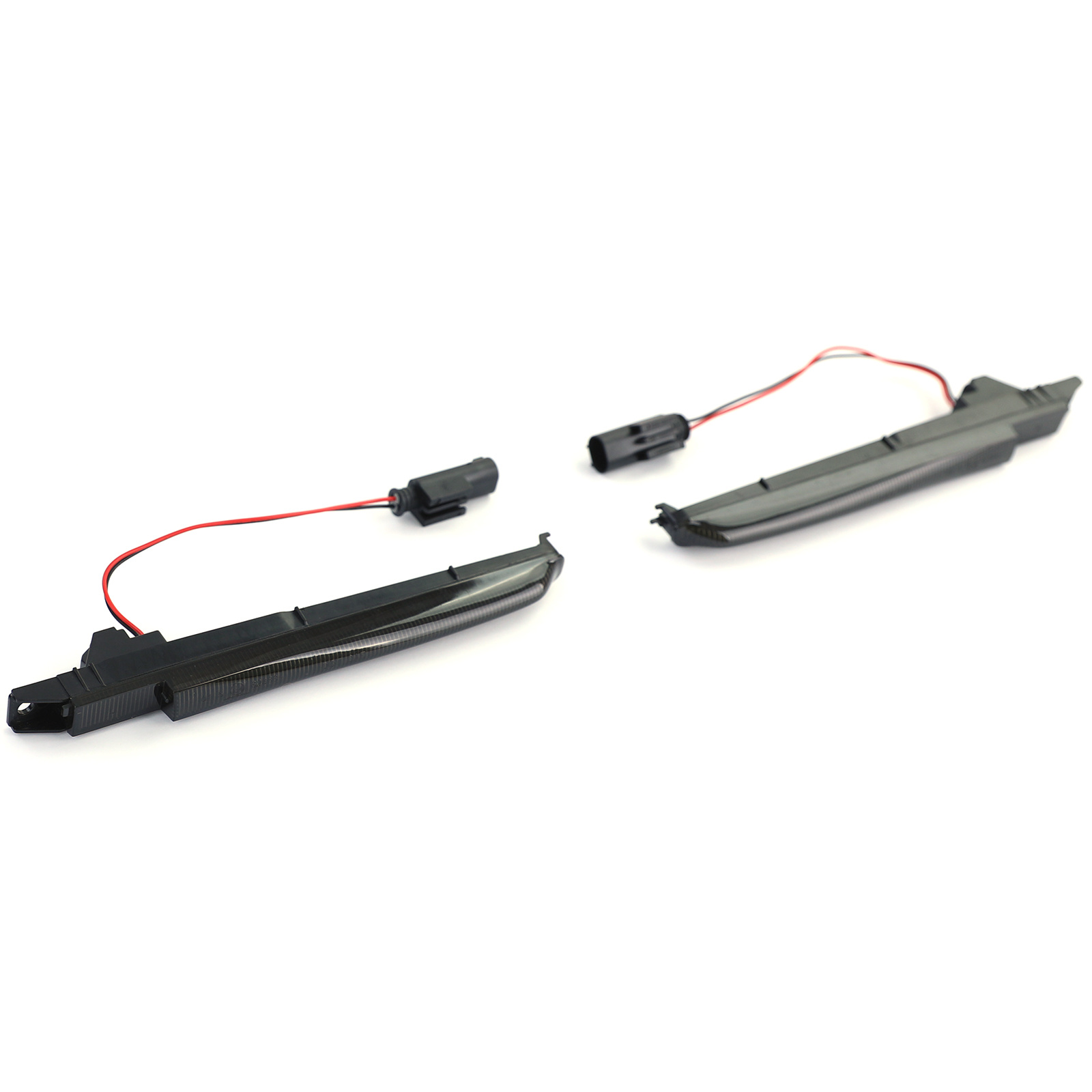 LED zijknipperlicht geschikt voor BMW 1 Serie M Coupe E82 M5 F10 X5M E70 X6M E71 - ZWARTE ROOK - Plug & Play