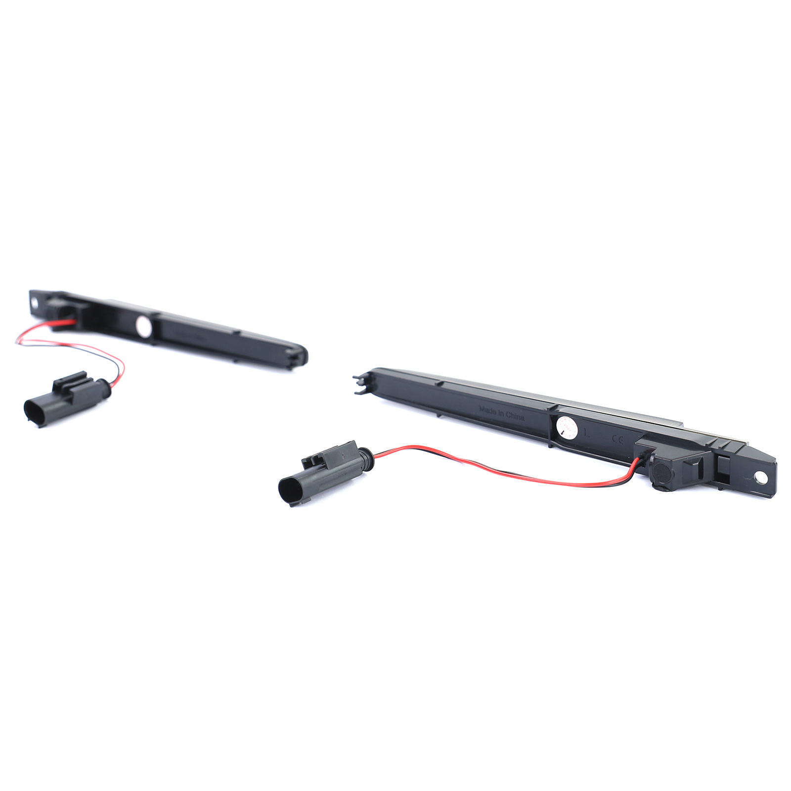 LED zijknipperlicht geschikt voor BMW 1 Serie M Coupe E82 M5 F10 X5M E70 X6M E71 - ZWARTE ROOK - Plug & Play