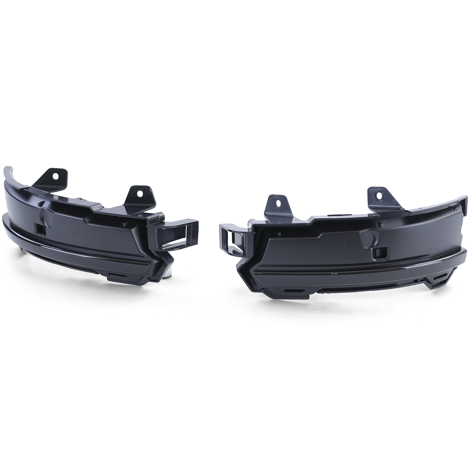 Zijknipperlichtspiegel - Land Range Rover Evoque 14-18 - LED - zwart rook