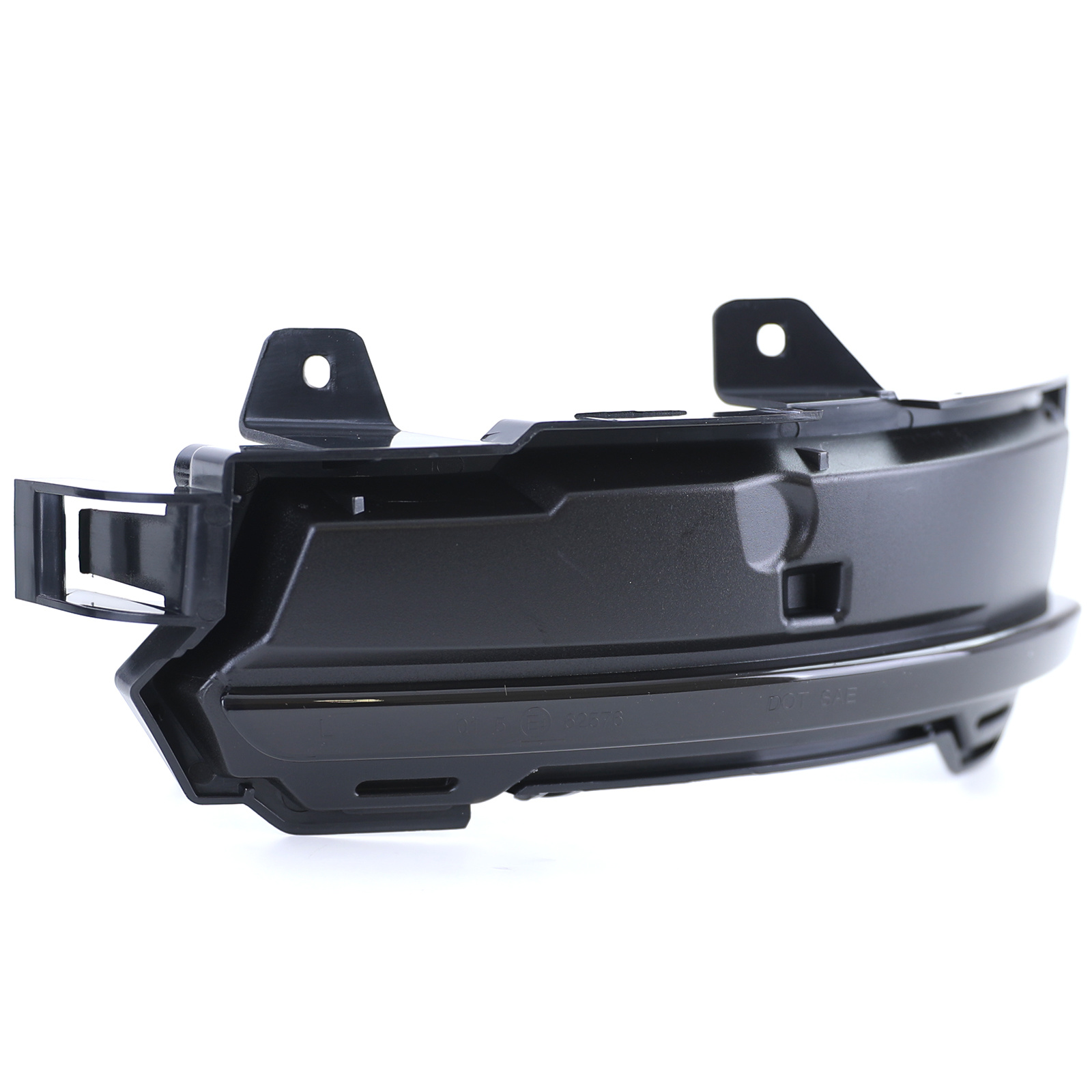 Zijknipperlichtspiegel - Land Range Rover Evoque 14-18 - LED - zwart rook