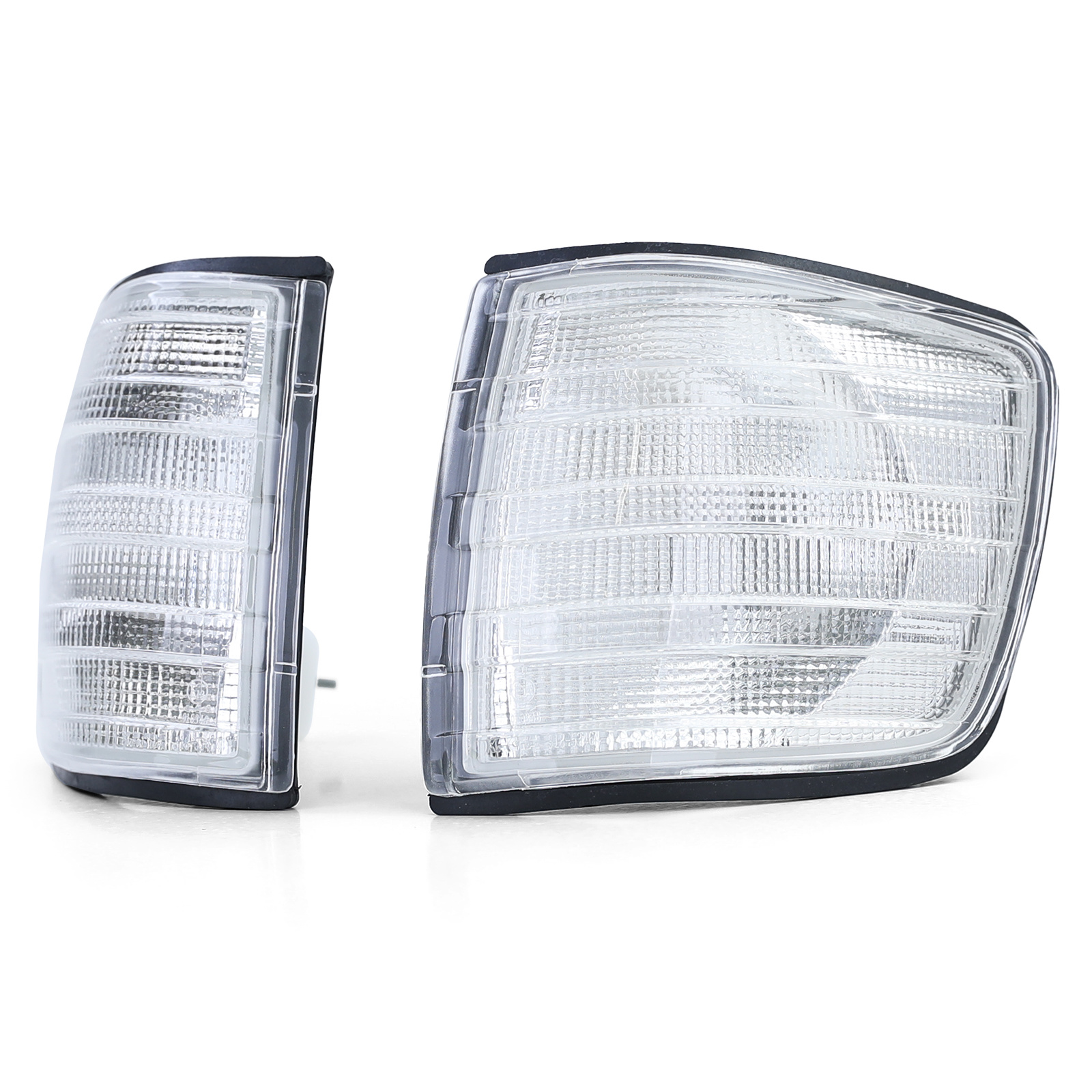 Richtingaanwijzers geschikt voor Mercedes W126 Coupe SEC 80-91 - Wit - E-keurmerk