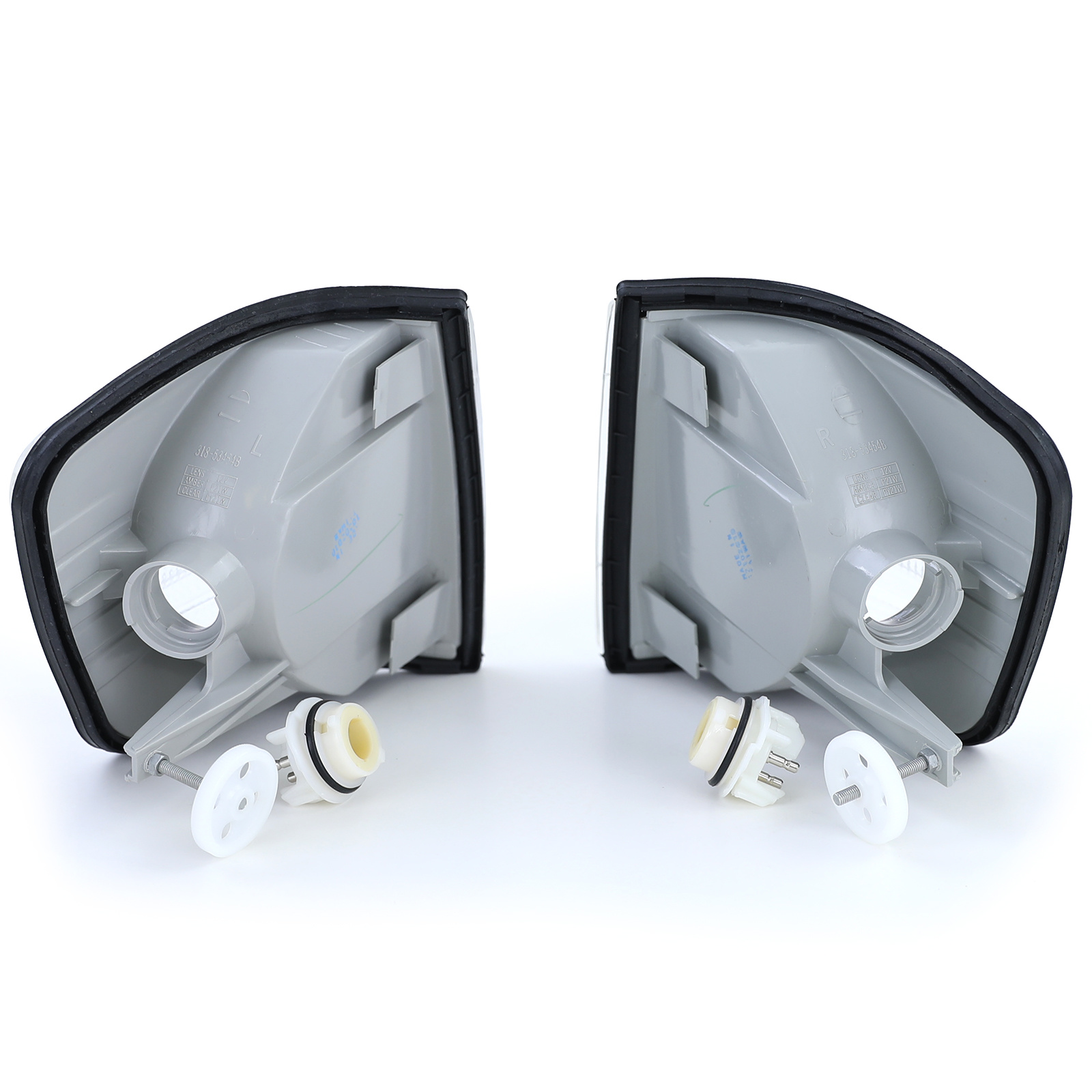 Richtingaanwijzers geschikt voor Mercedes W126 Coupe SEC 80-91 - Wit - E-keurmerk