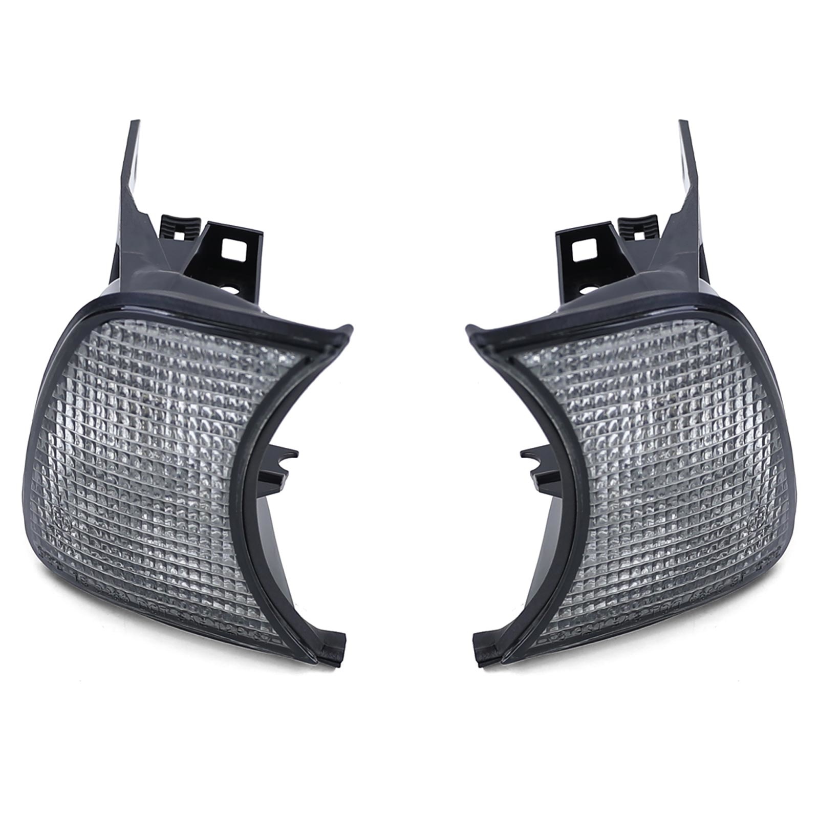 Knipperlichten - BMW 5 Serie E34 87-97 - Zwart Smoke - E-keur & inclusief lamphouder