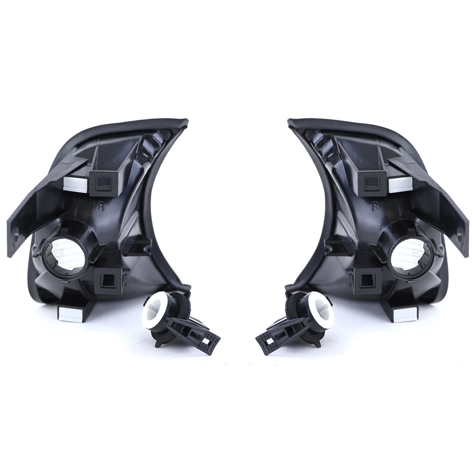 Knipperlichten geschikt voor BMW 5 Serie E34 87-97 - Zwart Smoke - E-keur & inclusief lamphouder