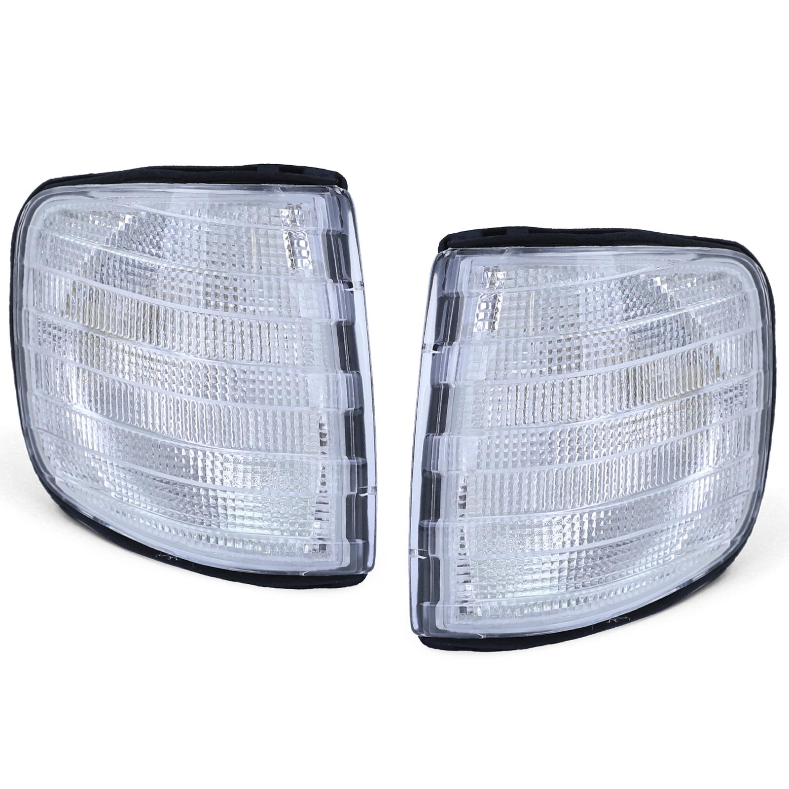 Knipperlichten geschikt voor Mercedes S-klasse W126 79-91 - WIT - OEM-kwaliteit