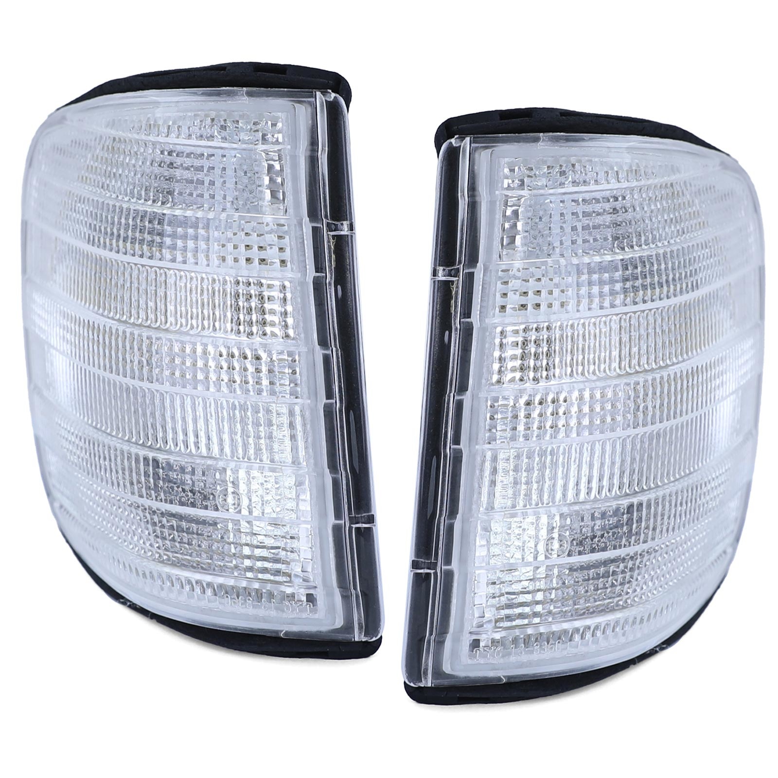 Knipperlichten geschikt voor Mercedes S-klasse W126 79-91 - WIT - OEM-kwaliteit