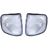 Knipperlichten geschikt voor Mercedes S-klasse W126 79-91 - WIT - OEM-kwaliteit