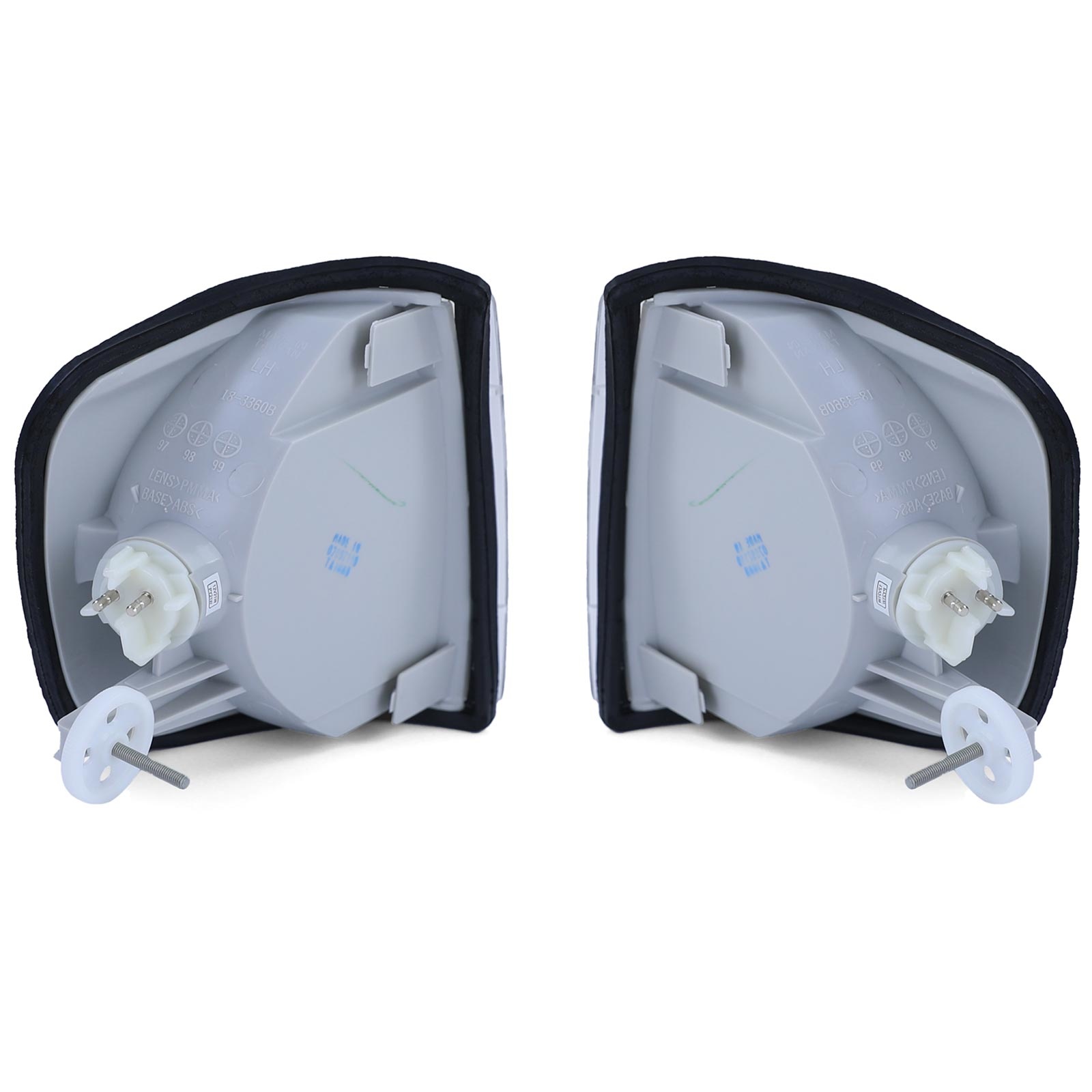 Knipperlichten geschikt voor Mercedes S-klasse W126 79-91 - WIT - OEM-kwaliteit