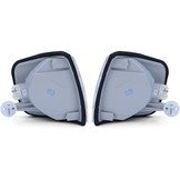 Knipperlichten geschikt voor Mercedes S-klasse W126 79-91 - WIT - OEM-kwaliteit