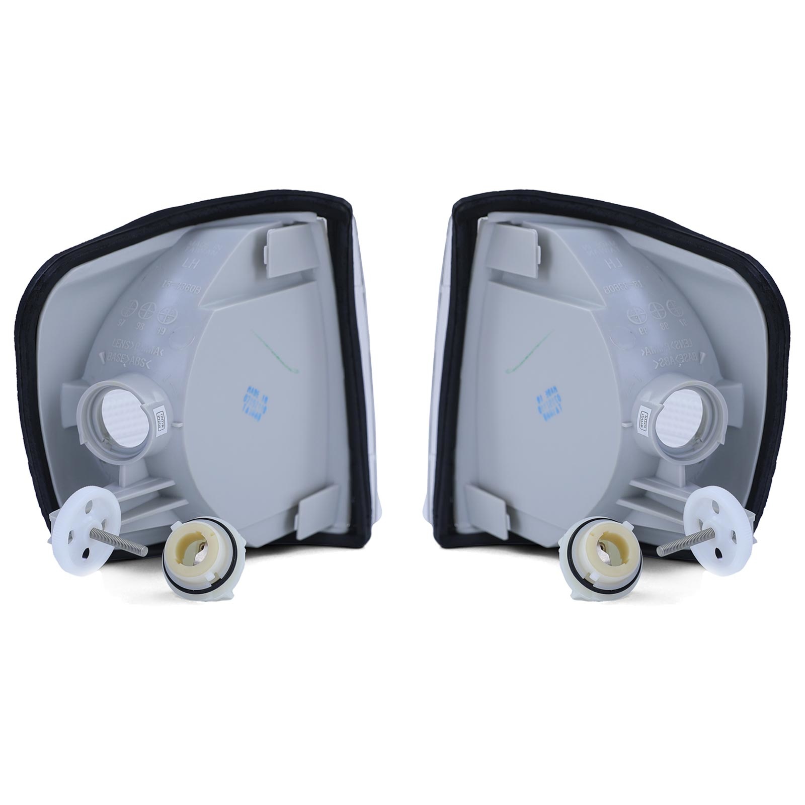 Knipperlichten geschikt voor Mercedes S-klasse W126 79-91 - WIT - OEM-kwaliteit