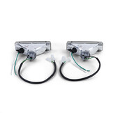 Knipperlichten - geschikt voor VW Golf 1 2 Jetta 1 2 Polo 86C - Heldere glazen indicator - zwart