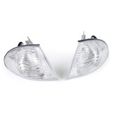 Knipperlichten geschikt voor BMW 3 Serie E46 Sedan Touring 98-01 - Wit Kristal - Inclusief Oranje Lampen