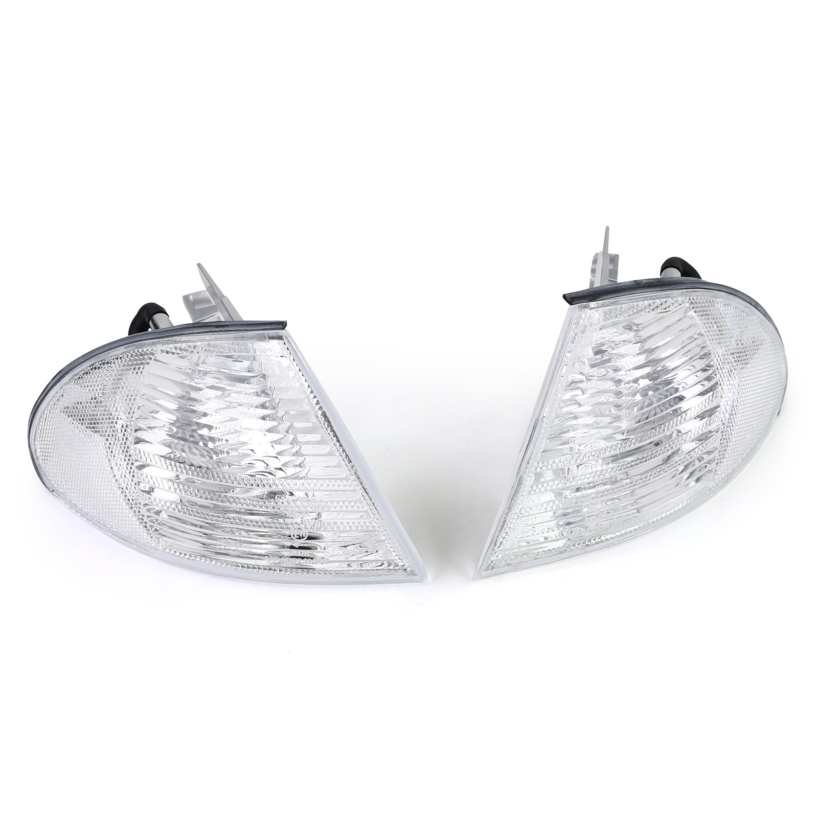 Knipperlichten geschikt voor BMW 3 Serie E46 Sedan Touring 98-01 - Wit Kristal - Inclusief Oranje Lampen