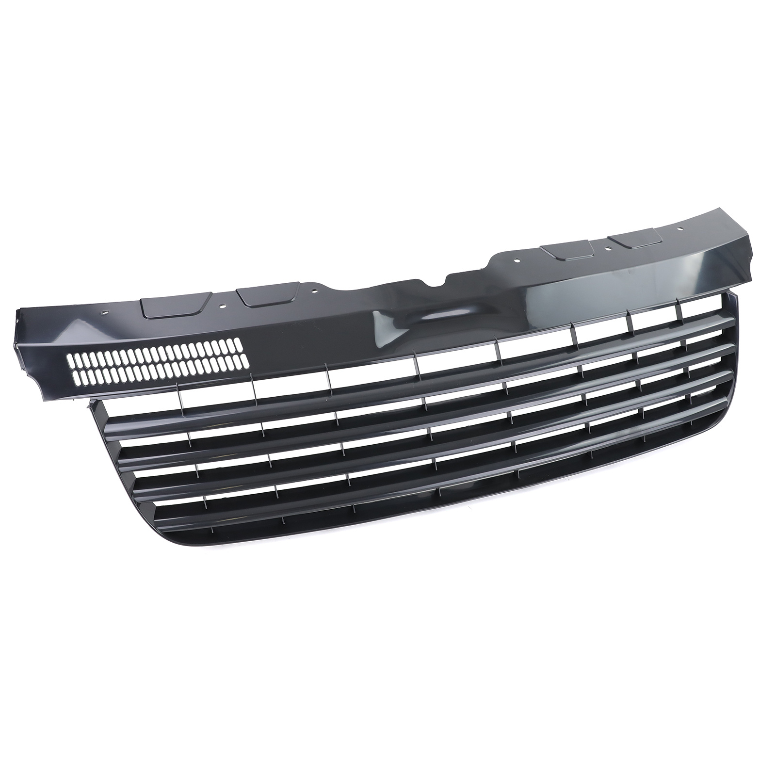 Radiateurgrille - VW Bus T5 03-09 - zwart glanzend - badgeloos
