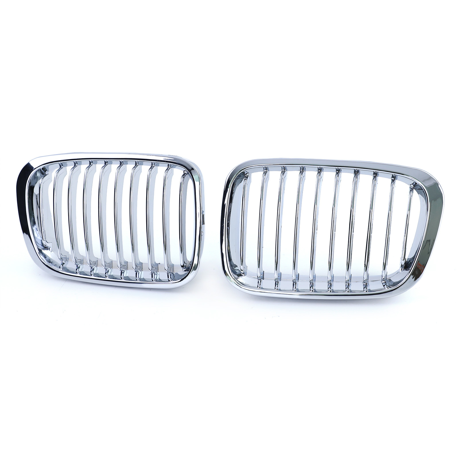 Grille geschikt voor BMW 3 Serie E46 Sedan Touring - Sport rooster - CHROOM
